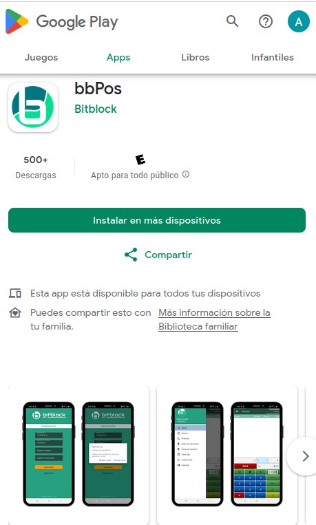 Código QR instalación