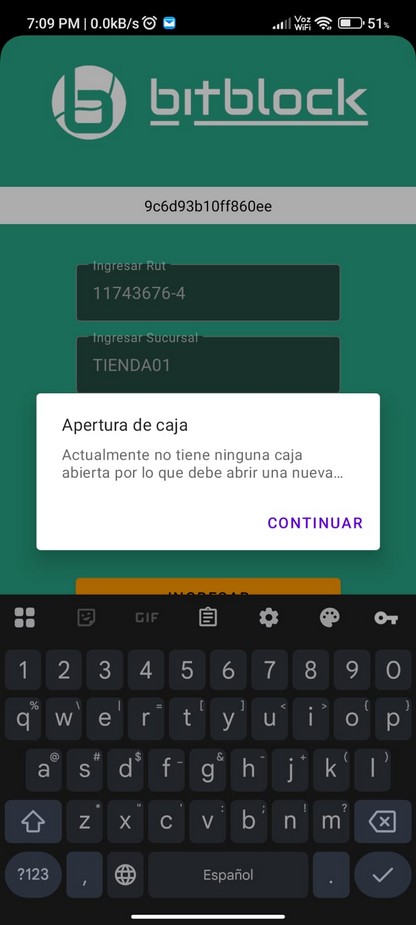Cierre de caja completado