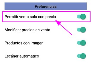 Aplicación de descuento